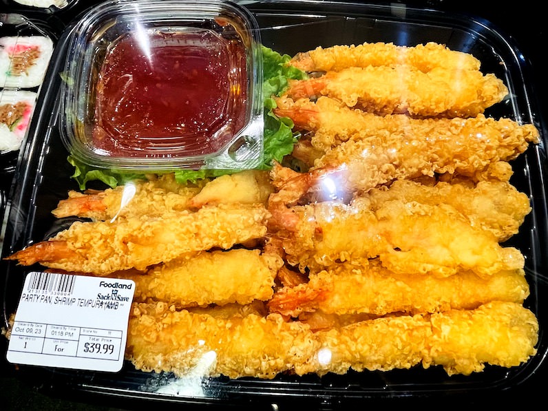 フードランドのパーティー用天ぷら