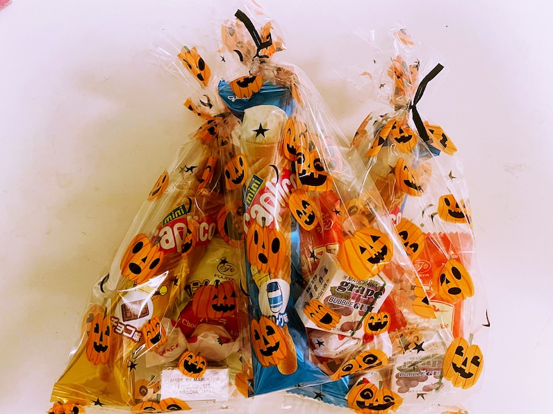 ハロウィンに友達に配るお菓子