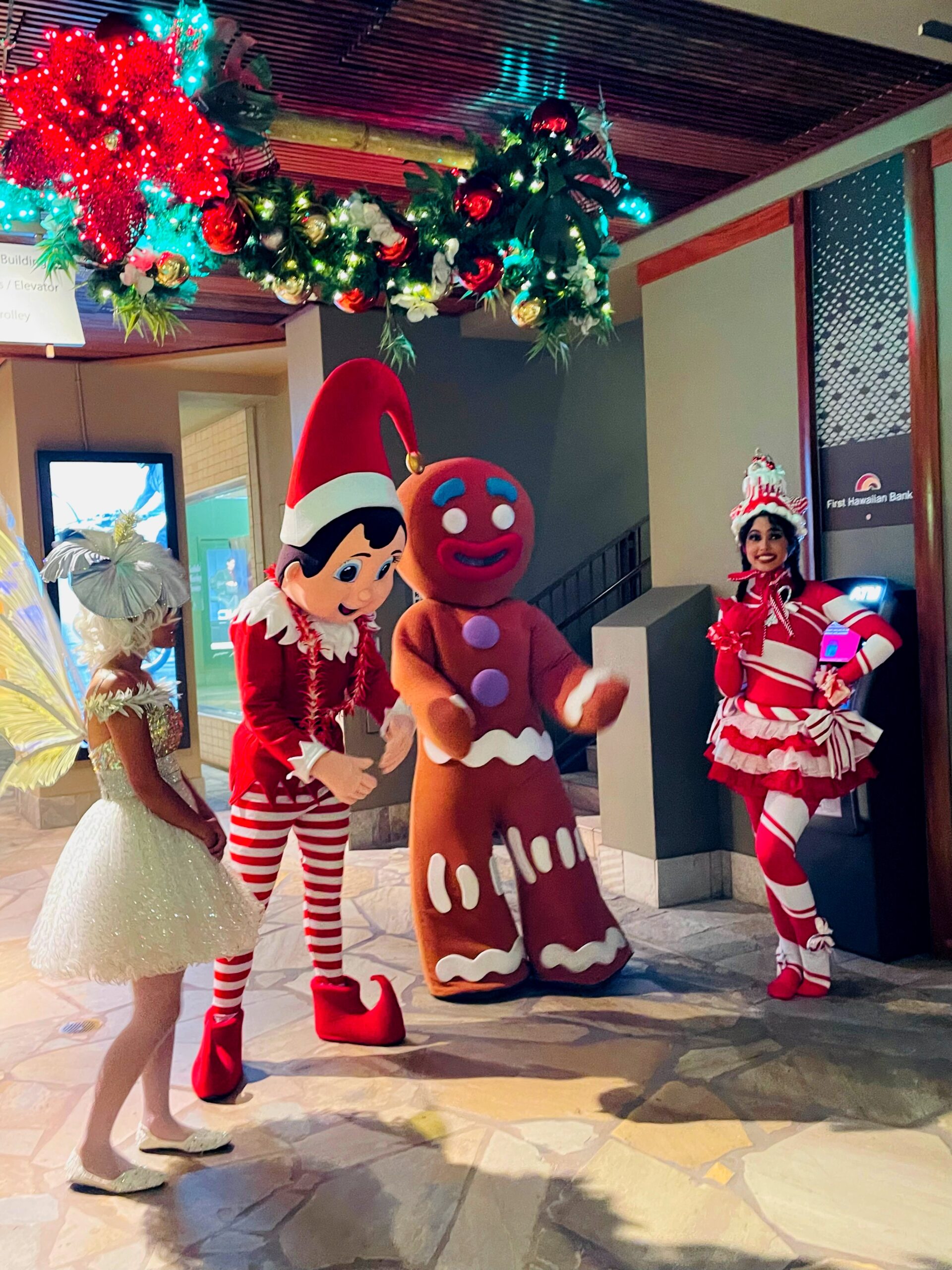 クリスマスのキャラクター達