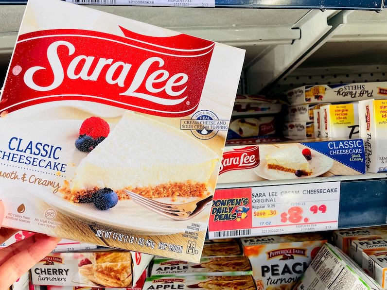 Sara Lee（サラリー）のチーズケーキ