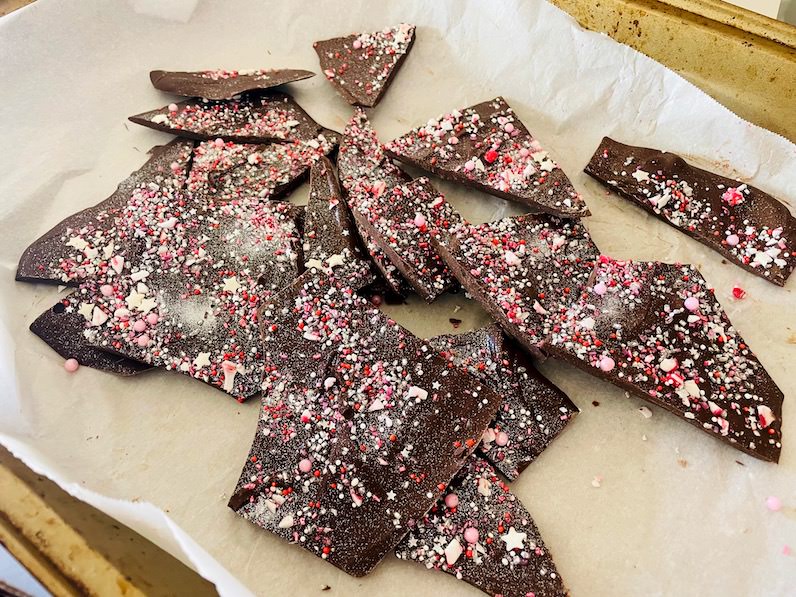 自家製チョコ