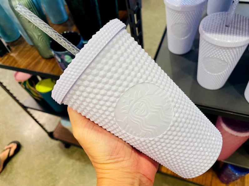 ハワイのスターバックスの白いタンブラー