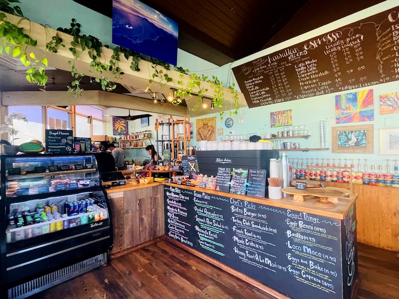 アイランド・ブリュー・コーヒーハウス店内