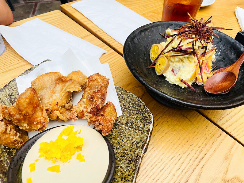 ジグ／ZIGUの唐揚げ＆ポテトサラダ